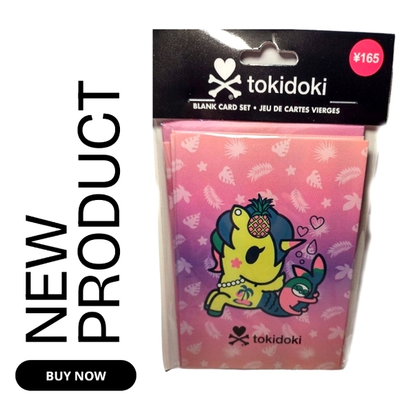 ✨NEW Tokidoki Blank Card Envelope Set - Picture 1 of 1